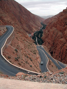 A&iuml;t Ben Haddou > Skoura > Boumalne