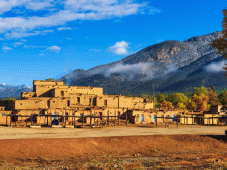Colorado Tours - Alamosa, CO > Taos Pueblo > Santa Fe, NM