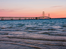 The Great Lakes Tour - Munising, MI > Mackinaw City, MI